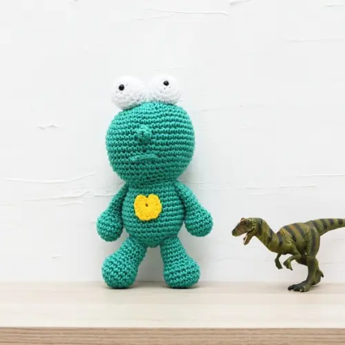 Et Coração em Amigurumi
