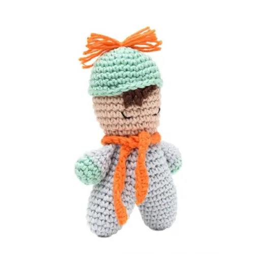 Fofolete Menino em Amigurumi