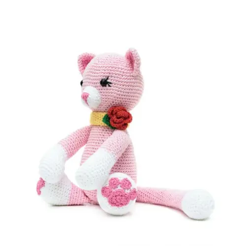 Gatinha Miau em Amigurumi