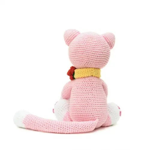 Gatinha Miau em Amigurumi