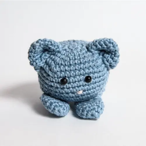 Gato Cubo em Amigurumi