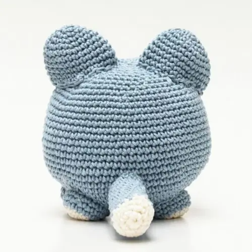 Gato Peso de Porta em Amigurumi