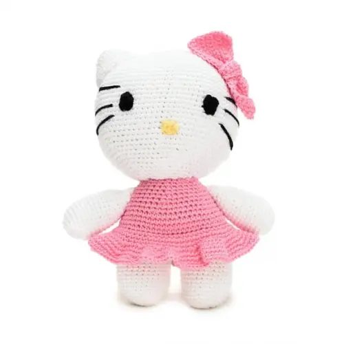 Hello Kitty em Amigurumi