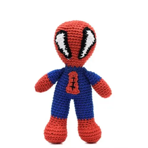 Homem Aranha em Amigurumi