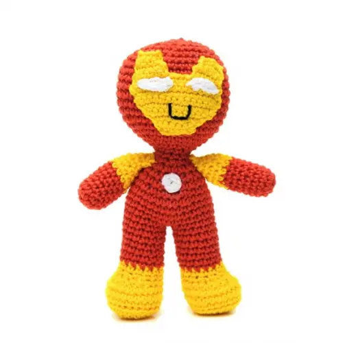 Homem de Ferro em Amigurumi