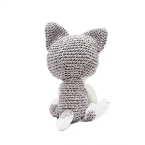 Husky Siberiano em Amigurumi