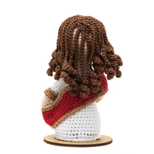 Jesus Cristo em Amigurumi