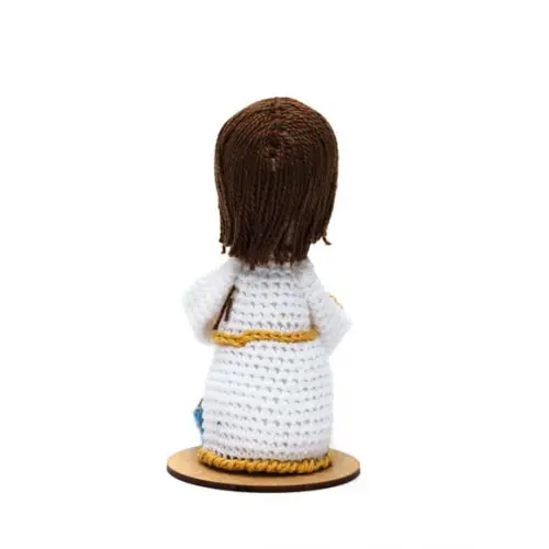 Jesus Misericordioso em Amigurumi