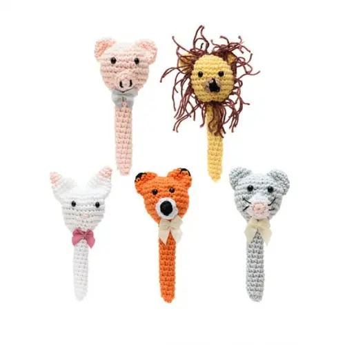 Kit Bichinhos para Newborn em Amigurumi