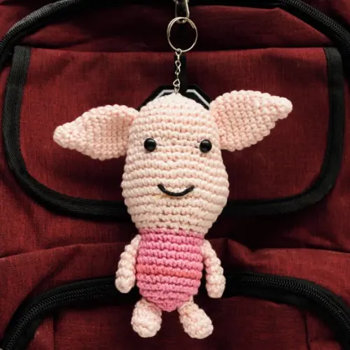 Leitão em Amigurumi