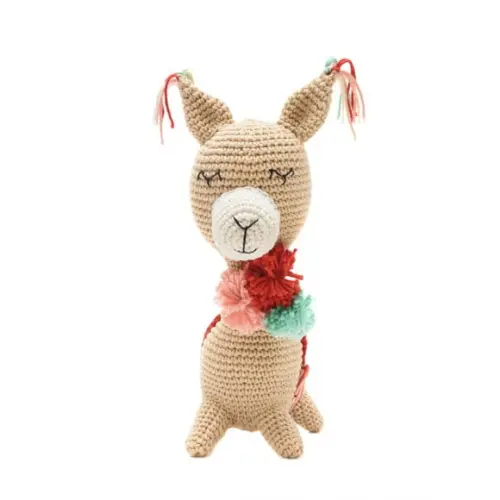 Lhama em Amigurumi