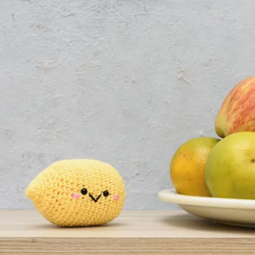 Limão em Amigurumi