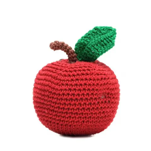 Maçã em Amigurumi