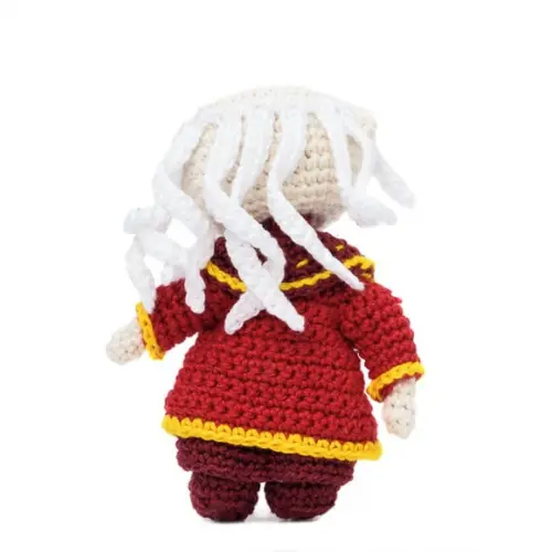 Mestre dos Magos da Caverna do Dragão em Amigurumi