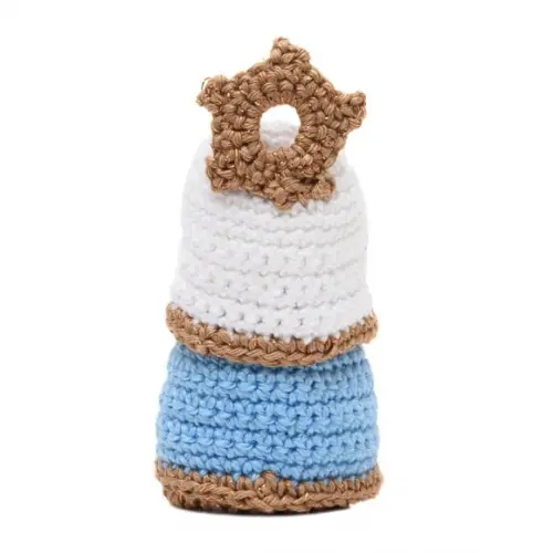 Mini Nossa Senhora da Graça em Amigurumi