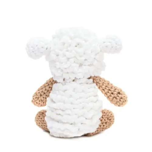 Mini Ovelha em Amigurumi