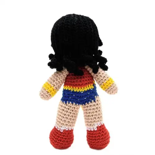 Mulher Maravilha em Amigurumi