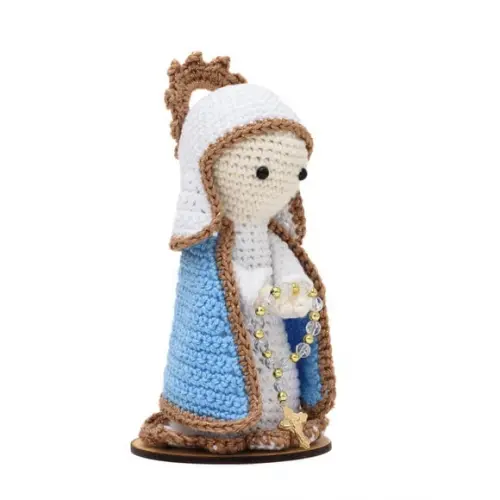 Nossa Senhora das Graças em Amigurumi