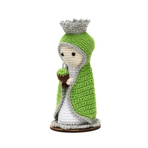 Nossa Senhora do Chimarrão em Amigurumi