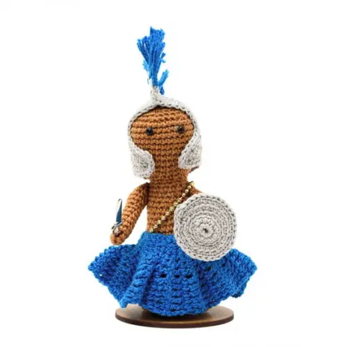 Ogum em Amigurumi