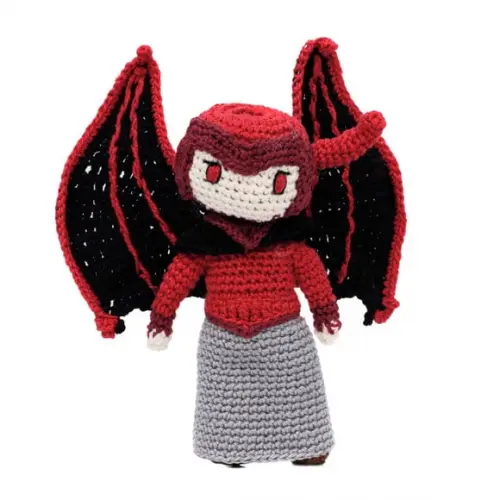 o Vingador da Caverna do Dragão em Amigurumi