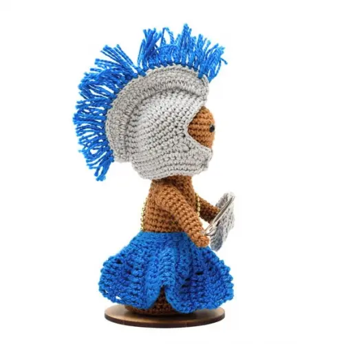Ogum em Amigurumi