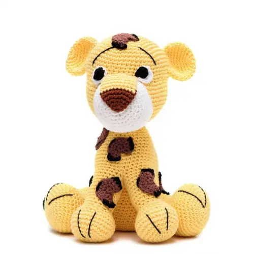 Oncinha Pintada em Amigurumi