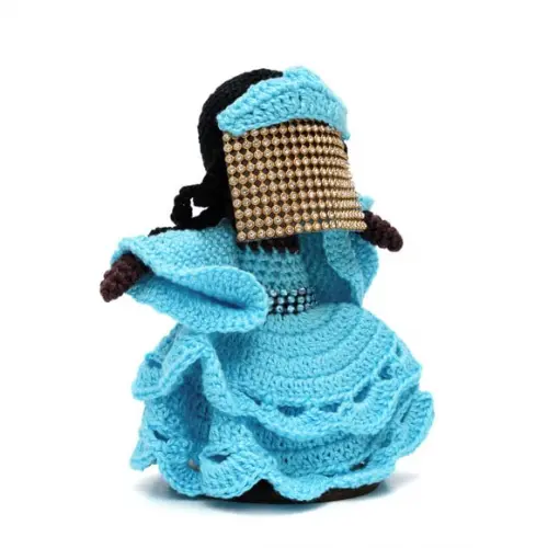 Orixá Iemanjá em Amigurumi