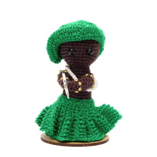 Orixá Oxóssi em Amigurumi