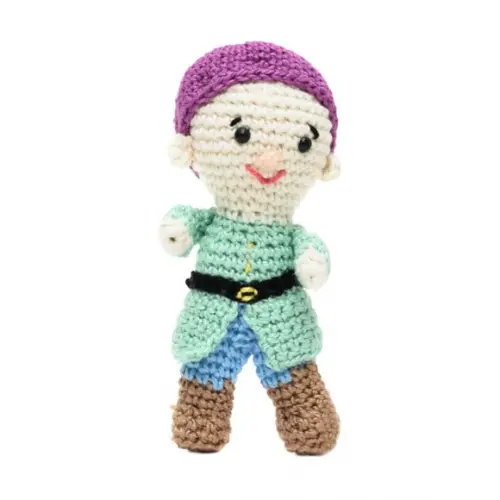 os Sete Anões em Amigurumi