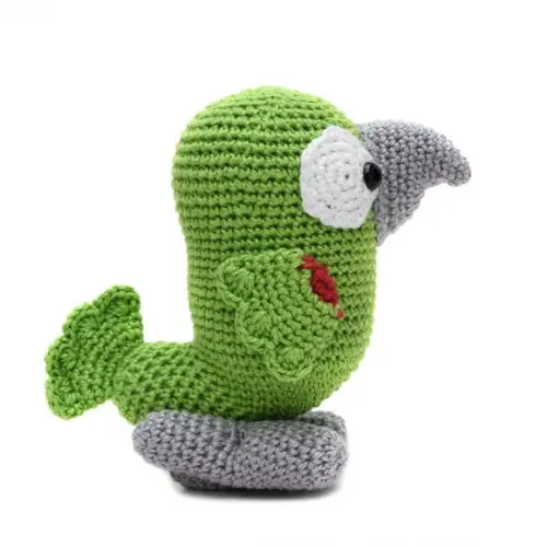 Papagaio Alegre em Amigurumi
