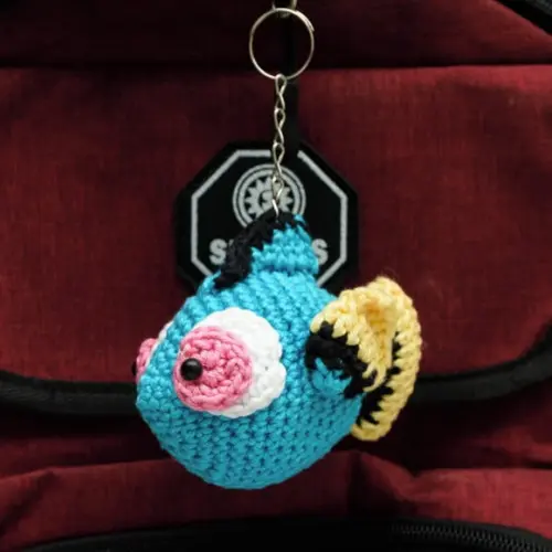 Peixinho Dory em Amigurumi