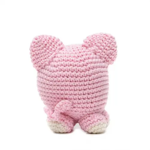 Porco Bola em Amigurumi
