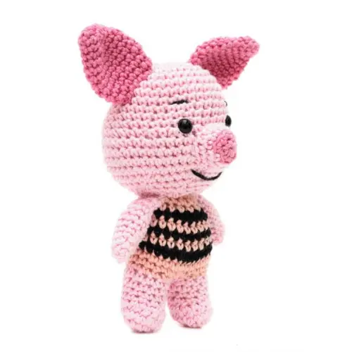 Porquinho Leitão em Amigurumi