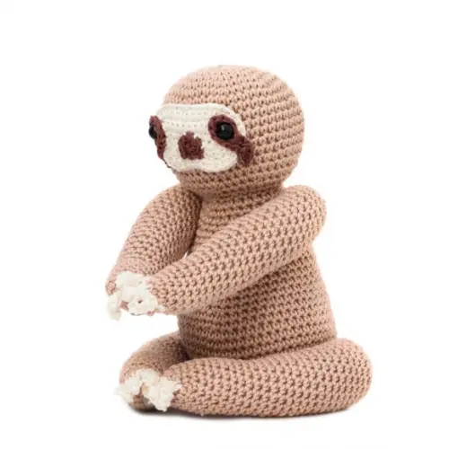 Preguiça em Amigurumi