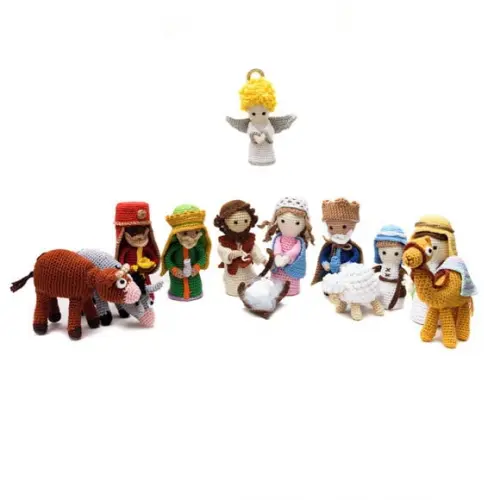 Presépio Completo em Amigurumi