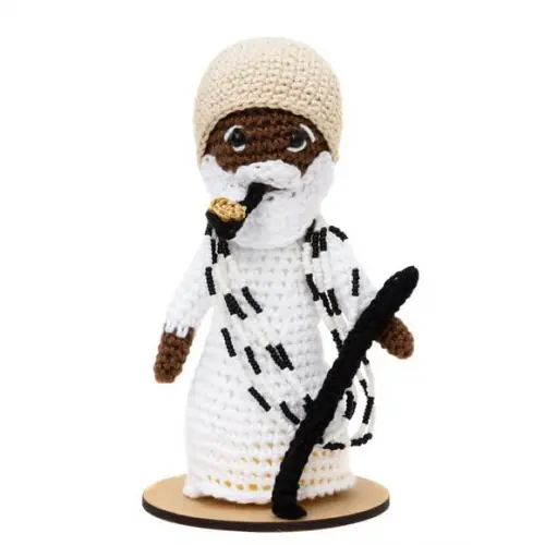 Preto Velho em Amigurumi