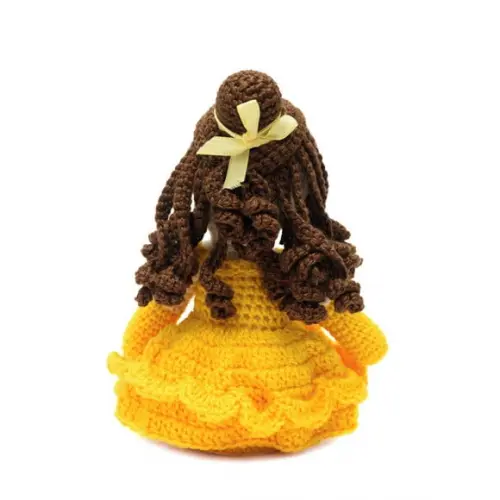 Princesa Bela em Amigurumi