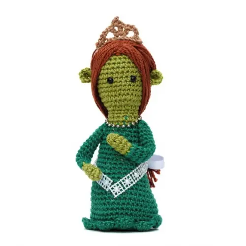 Princesa Fiona em Amigurumi