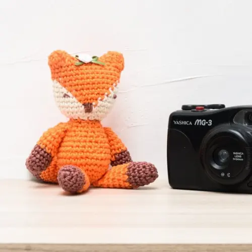 Raposinha em Amigurumi