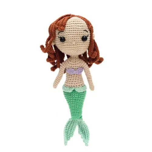 Sereia em Amigurumi