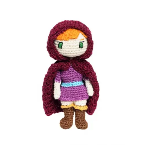 Sheila da Caverna do Dragão em Amigurumi