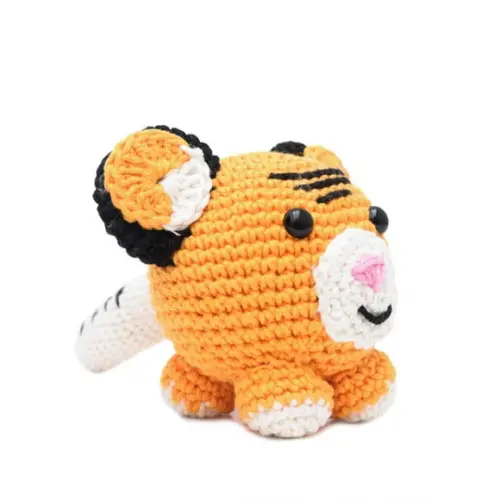Tigre Bola em Amigurumi