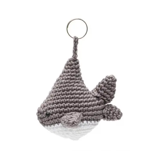 Tubarão em Amigurumi