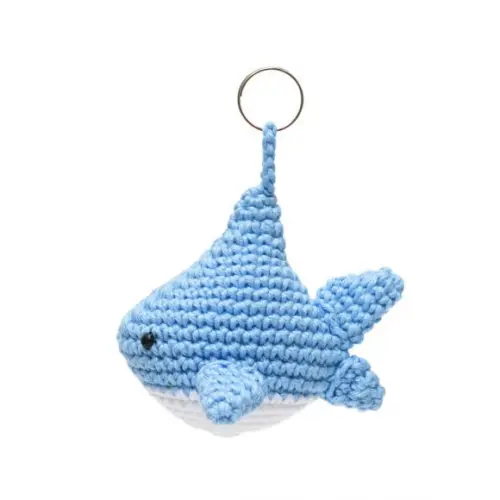 Tubarão em Amigurumi