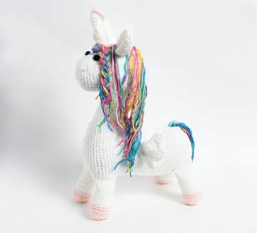 Unicórnio em Amigurumi