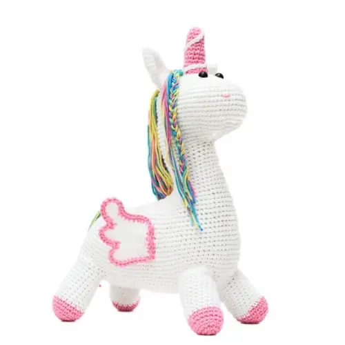 Unicórnio em Amigurumi
