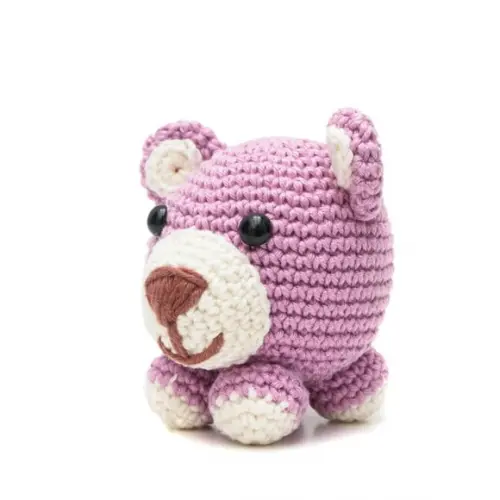 Urso Bola em Amigurumi
