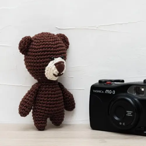 Urso Médio em Amigurumi