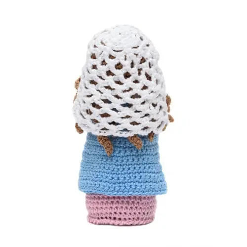 Virgem Maria em Amigurumi